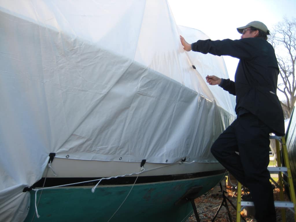 Our DIY boat cover – Adventures on the Club