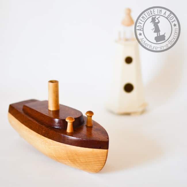 DIY Balloon-Powered Wooden Toy Boat
