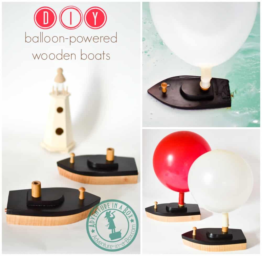 DIY Wooden Boat – Balloon-Powered!