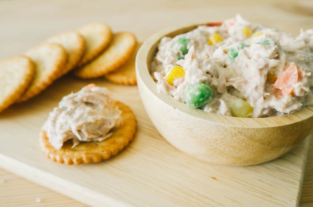 Tuna Salad and Crackers