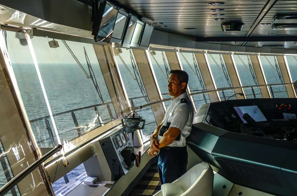 What is the workplace of a Ship Captain like