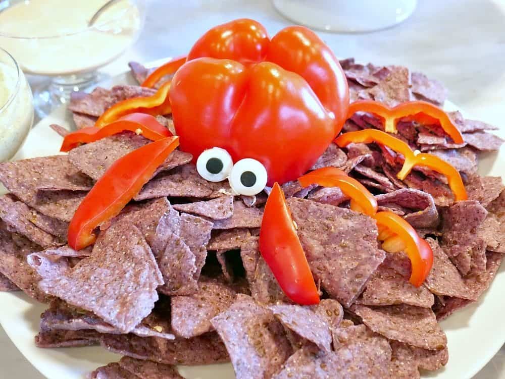 Pepper Crab and Nachos