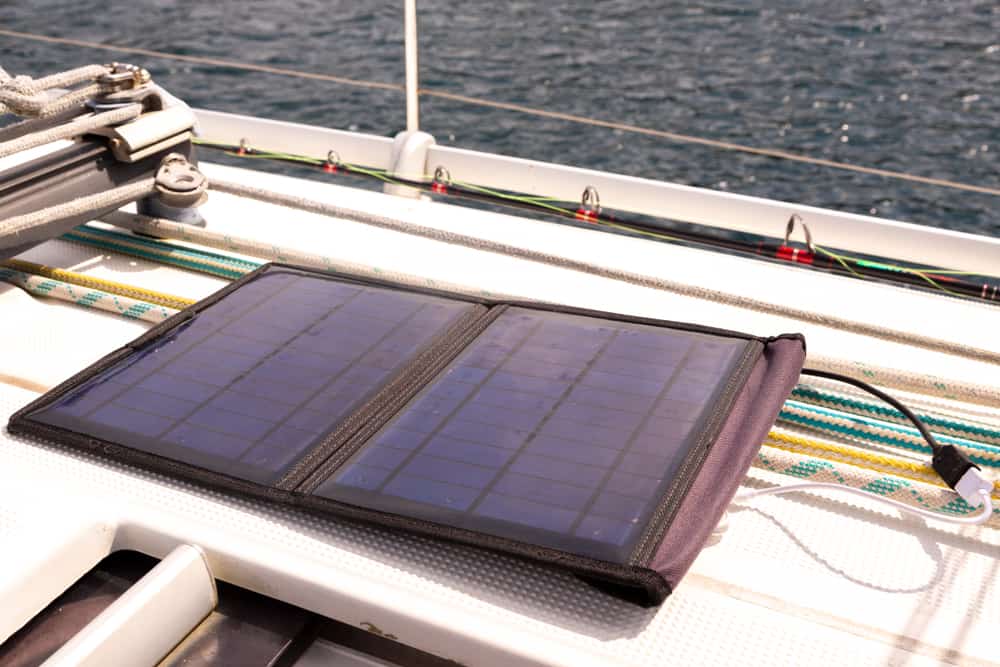 solar battery charger for boat